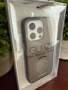 MERKURY INNOVATIONS ✨GLAZE SOFT TOUCH HARDSHELL✨ iPhone 13 Pro CASE🌟BNIB🌟